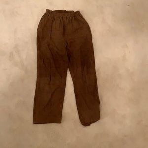French Creek Sheep and Wool 100% Leather pants